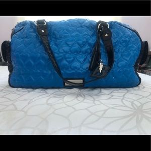 Betsey Johnson weekender duffel bag